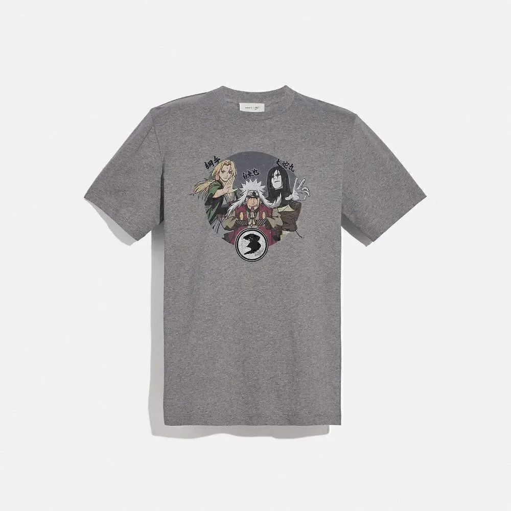 NWT Coach 87871 Naruto Collaboration Michael B. Jordan T Shirt Senin S